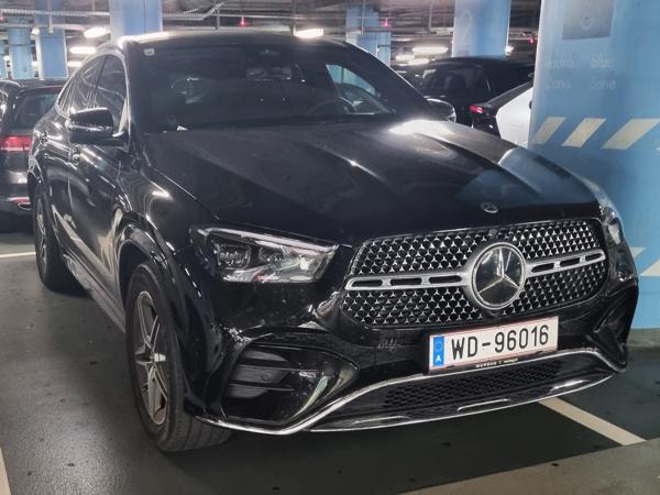 Diplomatic license plate of Austria spotted in Bratislava, Slovakia. 96 = OPEC Fund for International Development. Photo taken on 02.11.2025.