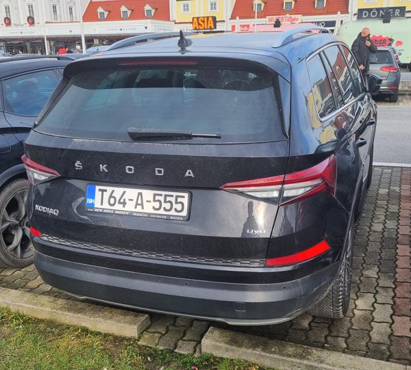 Bosnia and Herzegovina spotted in Parndorf, Austria. Photo taken on 06.12.2025.