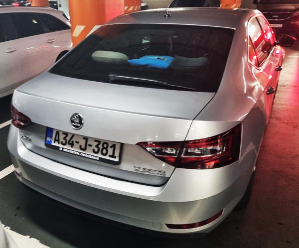 Bosnia and Herzegovina spotted in Bratislava, Slovakia. Photo taken on 02.11.2025.