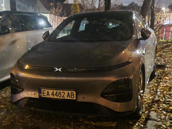 Bulgaria spotted in Bratislava, Slovakia. EA = Electric cars. Photo taken on 19.11.2025.