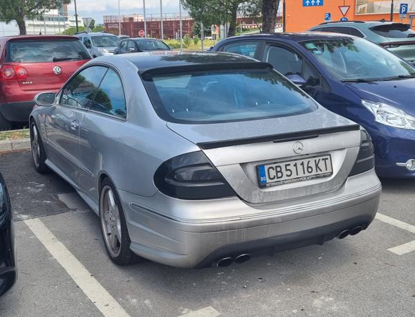 Bulgaria spotted in Koper, Slovenia. CB = Sofia City Province. Photo taken on 26.07.2025.