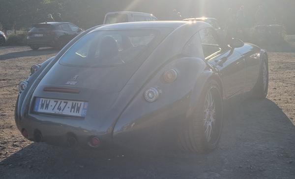 France temporary (WW) plate spotted at the Nürburgring, Germany. Photo taken on 01.10.2025.