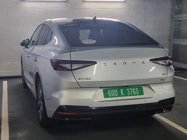 France diplomatic plate (CD) spotted in Bratislava, Slovakia. 600 = Council of Europe, K = technical staff. Photo taken on 27.10.2025.