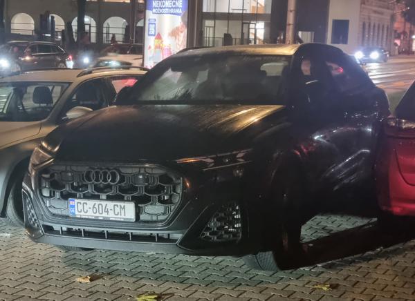 Georgia spotted in Bratislava, Slovakia. Photo taken on 19.11.2025.