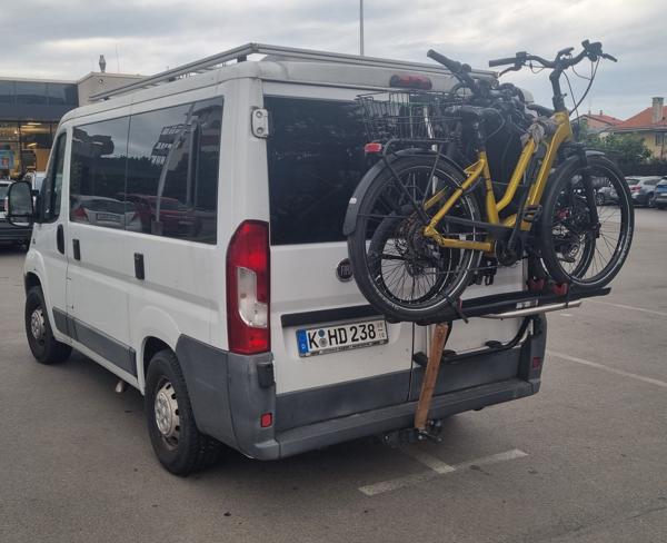 Cologne City, Germany seasonal plate spotted in Izola, Slovenia. Photo taken on 25.07.2025. Seasonal plate valid from May to October.