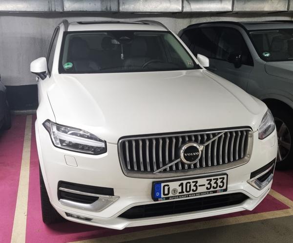 Germany diplomatic plate spotted in Bratislava, Slovakia. 103 = Oman. Photo taken on 23.12.2025.