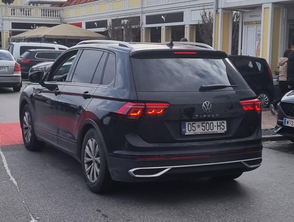 Kosovo spotted in Parndorf, Austria. 05 = Ferizaj. Photo taken on 06.12.2025.