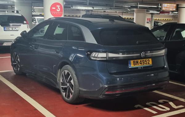 Luxembourg spotted in Prague, Czech Republic. Photo taken on 05.07.2025.