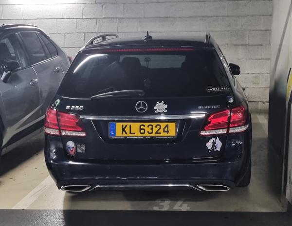 Luxembourg spotted in Prague, Czech Republic. Photo taken on 05.07.2025.