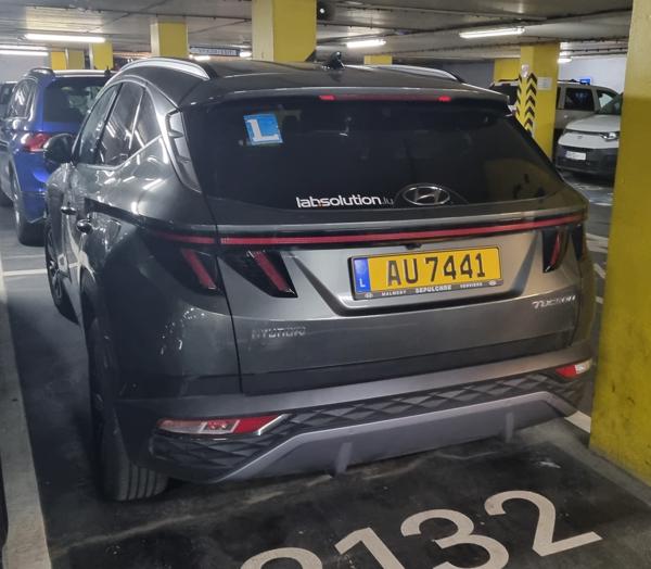 Luxembourg spotted in Prague, Czech Republic. Photo taken on 05.07.2025.