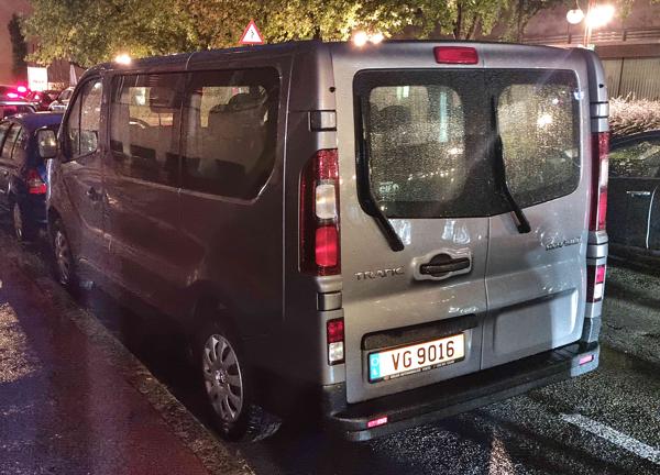 Luxembourg spotted in Ljubljana, Slovenia. Photo taken on 26.07.2025.