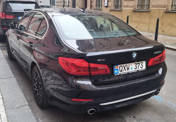 Moldova spotted in Prague, Czech Republic. Photo taken on 15.11.2025.