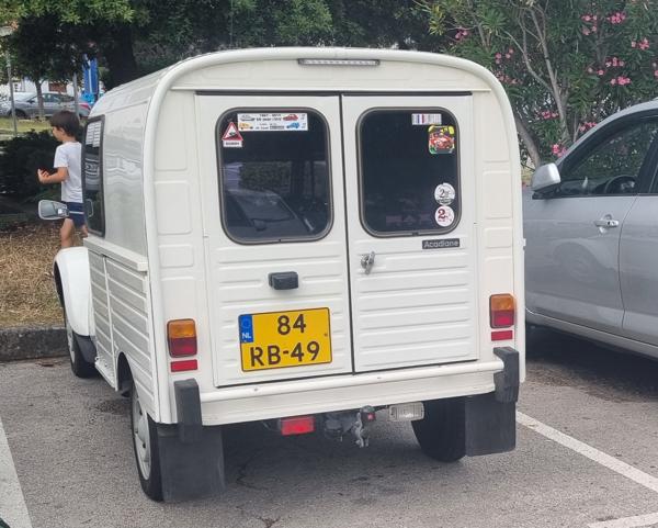 Netherlands spotted in Izola, Slovenia. Photo taken on 25.07.2025.
