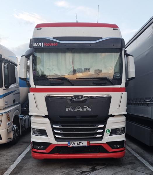 Suceava County, Romania long-term temporary plate spotted in Humpolec, Czech Republic. Valid till December 2028. Photo taken on 05.07.2025.