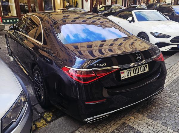 My first Armenia spotted in Prague, Czech Republic. 07 = Yerevan. Photo taken on 11.04.2026.